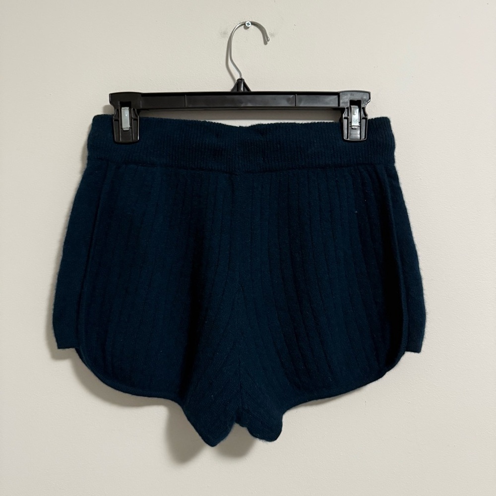 Colorush Cashmere Blue Ribbed Shorts Small - Picture 4 of 5